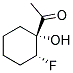 Ethanone, 1-(2-fluoro-1-hydroxycyclohexyl)-, trans-(9ci)Structure,119030-21-6Structure Ethanone, 1-(2-fluoro-1-hydroxycyclohexyl)-, trans-(9ci) Structure,119030-21-6Structure