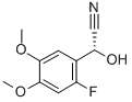 (2-氟-4,5-二甲氧基苯基)-(r)-羥基乙腈結構式_119085-63-1結構式
