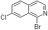 1-溴-7-氯異喹啉結(jié)構(gòu)式_1196155-73-3結(jié)構(gòu)式