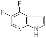 4,5-Difluoro-1h-pyrrolo[2,3-b]pyridine Structure,1196507-66-0Structure