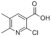 3-Pyridinecarboxylic acid, 2-chloro-5,6-dimethyl-Structure,120003-75-0Structure 3-Pyridinecarboxylic acid, 2-chloro-5,6-dimethyl- Structure,120003-75-0Structure