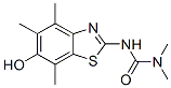 Urea, n-(6-hydroxy-4,5,7-trimethyl-2-benzothiazolyl)-n,n-dimethyl-Structure,120164-70-7Structure Urea, n-(6-hydroxy-4,5,7-trimethyl-2-benzothiazolyl)-n,n-dimethyl- Structure,120164-70-7Structure