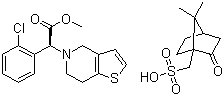 Clopidogrel camphorsulfonate Structure,120202-68-8Structure