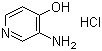 3-Amino-pyridin-4-ol hydrochloride Structure,120256-13-5Structure