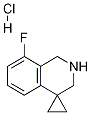 8-氟-2,3-二氫-1H-螺[環(huán)丙烷-1,4-異喹啉]鹽酸鹽結構式_1203683-74-2結構式