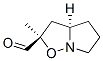 反式-(9CI)-六氫-2-甲基吡咯并[1,2-b]異噁唑-2-羧醛結(jié)構(gòu)式_120529-84-2結(jié)構(gòu)式