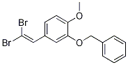 4-(2,2-Dibromoethenyl)-1-methoxy-2-benzyloxybenzeneStructure,1206614-02-9Structure 4-(2,2-Dibromoethenyl)-1-methoxy-2-benzyloxybenzene Structure,1206614-02-9Structure