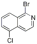 1-溴-5-氯異喹啉結(jié)構(gòu)式_1207448-41-6結(jié)構(gòu)式