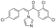 (z)-(9ci)-3-(4-氯苯基)-1-(2,4-二氯苯基)-2-(1H-咪唑-1-基)-2-丙烯-1-酮結(jié)構(gòu)式_120758-61-4結(jié)構(gòu)式