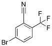 5-Bromo-2-(trifluoromethyl)benzonitrile Structure,1208076-28-1Structure
