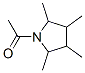 (9CI)-1-乙?；?2,3,4,5-四甲基吡咯烷結(jié)構(gòu)式_120893-00-7結(jié)構(gòu)式