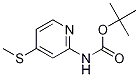 Tert-butyl 4-(methylthio)pyridin-2-ylcarbamateStructure,1211504-16-3Structure Tert-butyl 4-(methylthio)pyridin-2-ylcarbamate Structure,1211504-16-3Structure