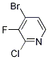 4-溴-2-氯-3-氟吡啶結(jié)構(gòu)式_1211526-56-5結(jié)構(gòu)式