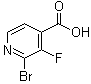 2-Bromo-3-fluoroisonicotinicacid Structure,1211530-89-0Structure
