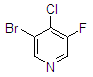 3-Bromo-4-chloro-5-fluoropyridine Structure,1211540-92-9Structure