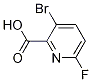 3-Bromo-6-fluoropicolinicacid Structure,1211589-43-3Structure