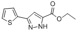 Ethyl 3-(2-thienyl)-1h-pyrazole-5-carboxylateStructure,121195-03-7Structure Ethyl 3-(2-thienyl)-1h-pyrazole-5-carboxylate Structure,121195-03-7Structure