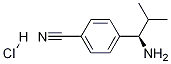 4-((1R)-1-amino-2-methylpropyl)benzenecarbonitrile-hcl Structure,1213584-51-0Structure