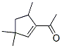 Ethanone, 1-(3,3,5-trimethyl-1-cyclopenten-1-yl)-(9ci)Structure,121366-39-0Structure Ethanone, 1-(3,3,5-trimethyl-1-cyclopenten-1-yl)-(9ci) Structure,121366-39-0Structure