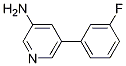 5-(3-氟苯基)吡啶-3-胺結(jié)構(gòu)式_1214384-10-7結(jié)構(gòu)式