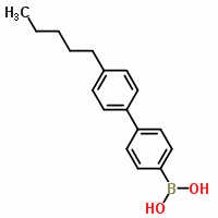 (4’-Pentyl[1,1’-biphenyl]-4-yl)-boronic acid Structure,121554-18-5Structure