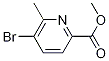 Methyl5-bromo-6-methylpicolinate Structure,1215860-20-0Structure