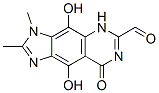 (9ci)-5,8-二氫-4,9-二羥基-2,3-二甲基-8-氧代-3H-咪唑并[4,5-g]喹唑啉-6-羧醛結(jié)構(gòu)式_121732-23-8結(jié)構(gòu)式