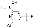 6-Chloro-4-(trifluoromethyl)pyridine-2-boronic acid Structure,1217500-88-3Structure