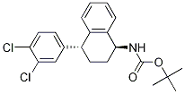 Trans-4-(3,4-dichlorophenyl)-1,2,3,4-tetrahydro-n-boc-1-naphthalenamineStructure,1217630-23-3Structure Trans-4-(3,4-dichlorophenyl)-1,2,3,4-tetrahydro-n-boc-1-naphthalenamine Structure,1217630-23-3Structure