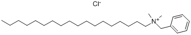 Benzyldimethyloctadecylammonium chlorideStructure,122-19-0Structure Benzyldimethyloctadecylammonium chloride Structure,122-19-0Structure