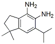 1H-indene-4,5-diamine, 2,3-dihydro-1,1-dimethyl-6-(1-methylethyl)-Structure,122393-67-3Structure 1H-indene-4,5-diamine, 2,3-dihydro-1,1-dimethyl-6-(1-methylethyl)- Structure,122393-67-3Structure