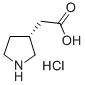 (R)-3-pyrrolidineacetic acid hclStructure,122442-01-7Structure (R)-3-pyrrolidineacetic acid hcl Structure,122442-01-7Structure