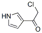 Ethanone, 2-chloro-1-(1h-pyrrol-3-yl)-(9ci)Structure,122450-28-6Structure Ethanone, 2-chloro-1-(1h-pyrrol-3-yl)-(9ci) Structure,122450-28-6Structure