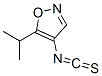 (9ci)-4-異硫代氰?；?5-(1-甲基乙基)-異噁唑結(jié)構(gòu)式_122686-03-7結(jié)構(gòu)式
