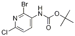 Tert-butyl 2-bromo-6-chloropyridin-3-ylcarbamate Structure,1227958-32-8Structure