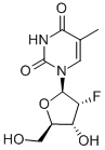 2-Deoxy-2-fluorothymidineStructure,122799-38-6Structure 2-Deoxy-2-fluorothymidine Structure,122799-38-6Structure