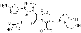 Cefoselis sulfateStructure,122841-12-7Structure Cefoselis sulfate Structure,122841-12-7Structure