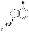 (S)-4-bromo-2,3-dihydro-1h-inden-1-aminehydrochloride Structure,1228570-71-5Structure