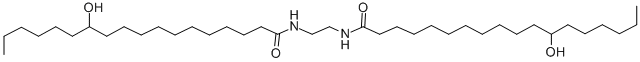 Octadecanamide, n,n-1,2-ethanediylbis[12-hydroxy-Structure,123-26-2Structure Octadecanamide, n,n-1,2-ethanediylbis[12-hydroxy- Structure,123-26-2Structure