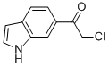 Ethanone, 2-chloro-1-(1h-indol-6-yl)-(9ci)Structure,123216-45-5Structure Ethanone, 2-chloro-1-(1h-indol-6-yl)-(9ci) Structure,123216-45-5Structure