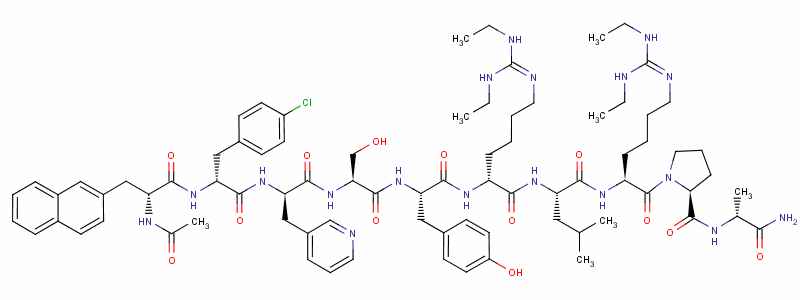GanirelixStructure,123246-29-7Structure Ganirelix Structure,123246-29-7Structure