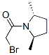 (2R-反式)-(9CI)-1-(溴乙?；?-2,5-二甲基吡咯烷結(jié)構(gòu)式_123265-83-8結(jié)構(gòu)式