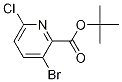 Tert-butyl3-bromo-6-chloropicolinateStructure,1235036-15-3Structure Tert-butyl3-bromo-6-chloropicolinate Structure,1235036-15-3Structure