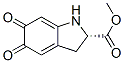 (2s)-(9ci)-2,3,5,6-四氫-5,6-二氧代-1H-吲哚-2-羧酸甲酯結構式_123539-56-0結構式
