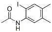 2-碘-4,5-二甲基乙酰苯胺結(jié)構(gòu)式_123765-70-8結(jié)構(gòu)式