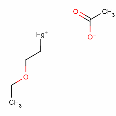 2-Ethoxyethylmercury acetateStructure,124-08-3Structure 2-Ethoxyethylmercury acetate Structure,124-08-3Structure