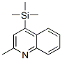 Quinoline, 2-methyl-4-(trimethylsilyl)- (9ci)Structure,124393-06-2Structure Quinoline, 2-methyl-4-(trimethylsilyl)- (9ci) Structure,124393-06-2Structure