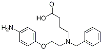 4-((2-(4-Aminophenoxy)ethyl)(benzyl)amino)butanoicacidStructure,1245647-07-7Structure 4-((2-(4-Aminophenoxy)ethyl)(benzyl)amino)butanoicacid Structure,1245647-07-7Structure