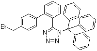 5-(4’-Bromomethyl-1,1’-biphenyl-2-yl)-1-triphenylmethyl-1H-tetrazole Structure,124750-51-2Structure