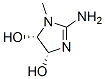 1H-imidazole-4,5-diol,2-amino-4,5-dihydro-1-methyl-,cis-(9ci)Structure,124762-94-3Structure 1H-imidazole-4,5-diol,2-amino-4,5-dihydro-1-methyl-,cis-(9ci) Structure,124762-94-3Structure